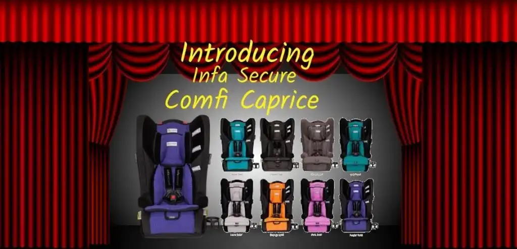 Comfi Caprice Review Forward Facing Plus Booster Seat 1 infa-secure comfi caprice