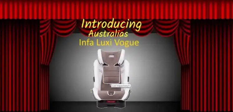 luxi Vogue all in one car seat