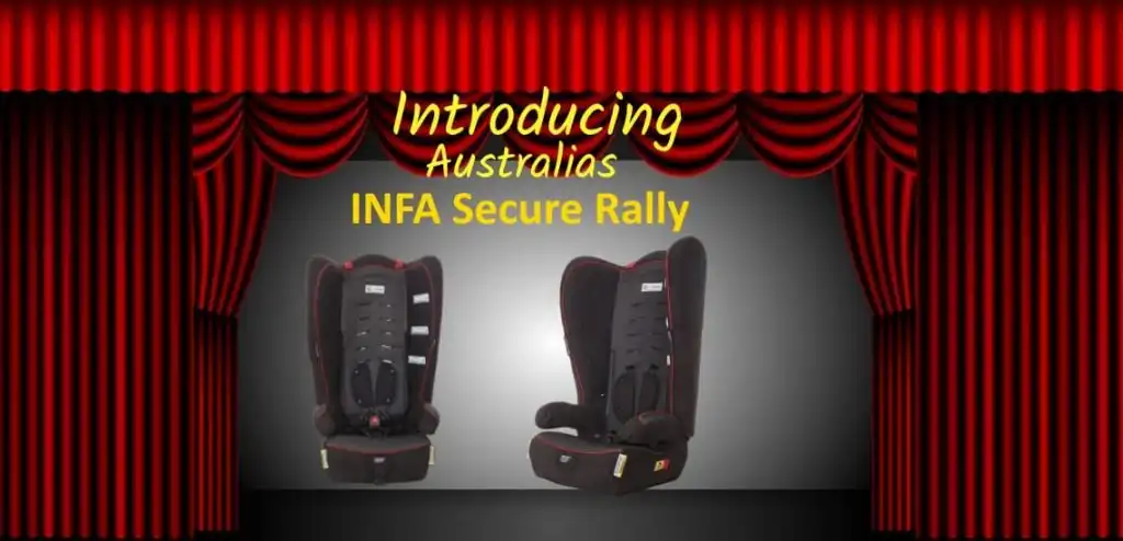 Infa Rally Forward Facing Car Seat Plus Booster 1 Infa Secure Rally Carseat