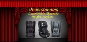 convertible booster height markers