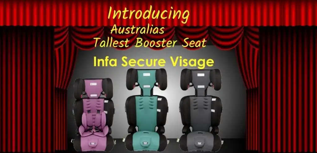 Infa Secure Visage Booster Seat 1 infa secure visage booster seat review