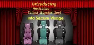 infa secure visage booster seat review